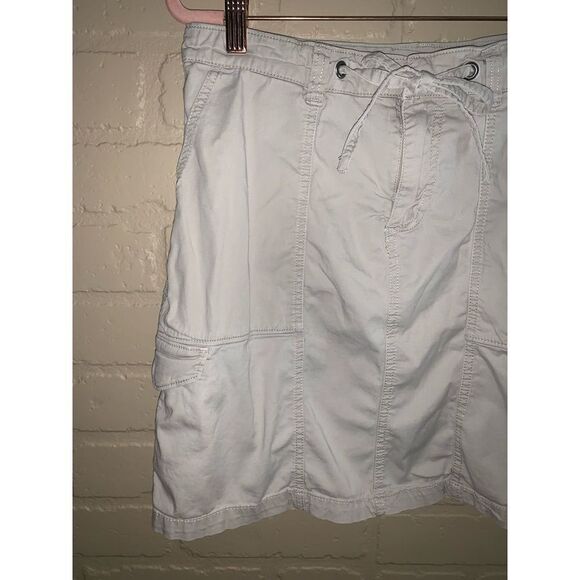Vintage 90’s Y2K Khaki Cargo Skort Size 4 - Picture 4 of 10